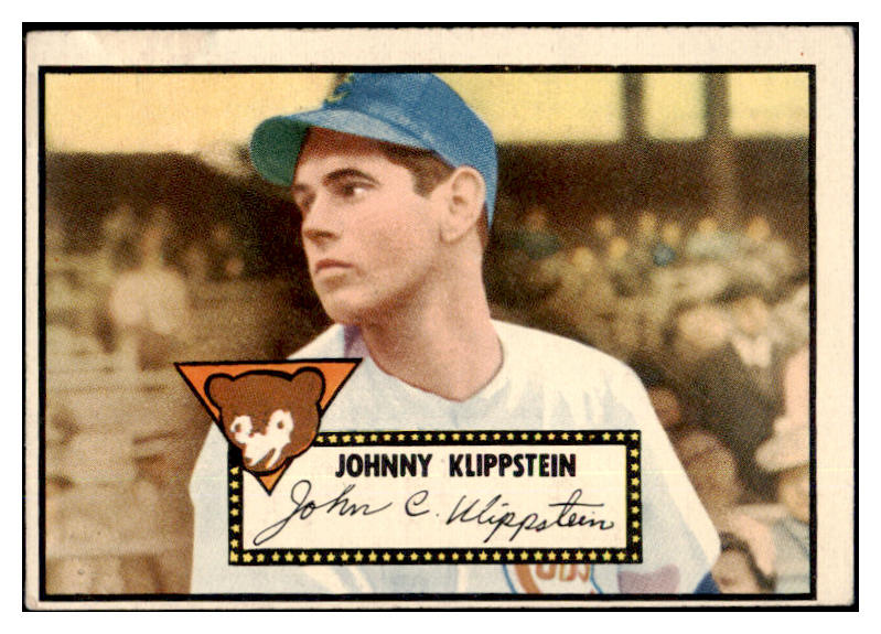 1952 Topps Baseball #148 Johnny Klippstein Cubs VG 489393