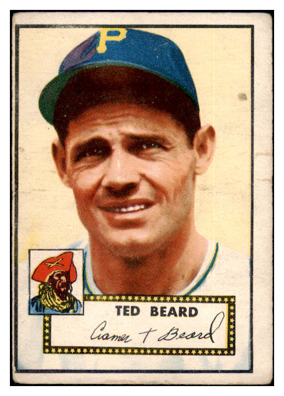1952 Topps Baseball #150 Ted Beard Pirates GD-VG 489395