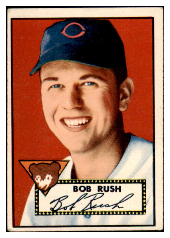 1952 Topps Baseball #153 Bob Rush Cubs VG 489398