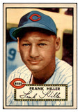 1952 Topps Baseball #156 Frank Hiller Reds VG-EX 489400