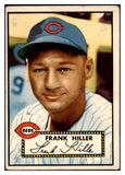 1952 Topps Baseball #156 Frank Hiller Reds VG 489401