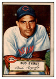 1952 Topps Baseball #161 Bud Byerly Reds Good 489405