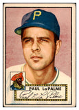 1952 Topps Baseball #166 Paul Lapalme Pirates VG 489409