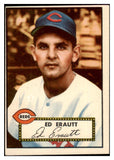 1952 Topps Baseball #171 Ed Erautt Reds VG-EX 489414