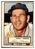 1952 Topps Baseball #196 Solly Hemus Cardinals VG-EX 489435