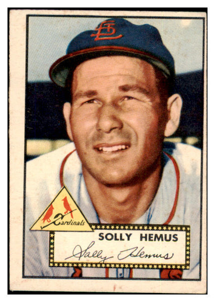 1952 Topps Baseball #196 Solly Hemus Cardinals VG-EX 489435