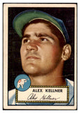 1952 Topps Baseball #201 Alex Kellner A's Good 489439