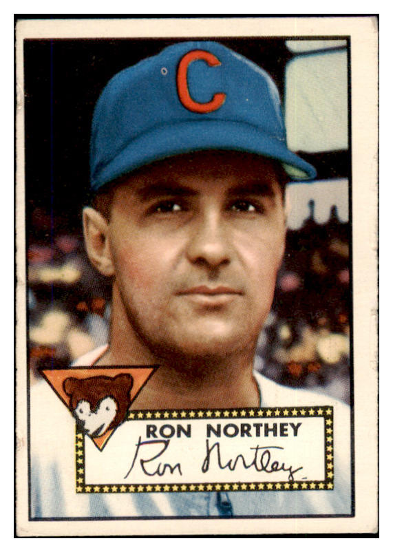 1952 Topps Baseball #204 Ron Northey Cubs VG 489442