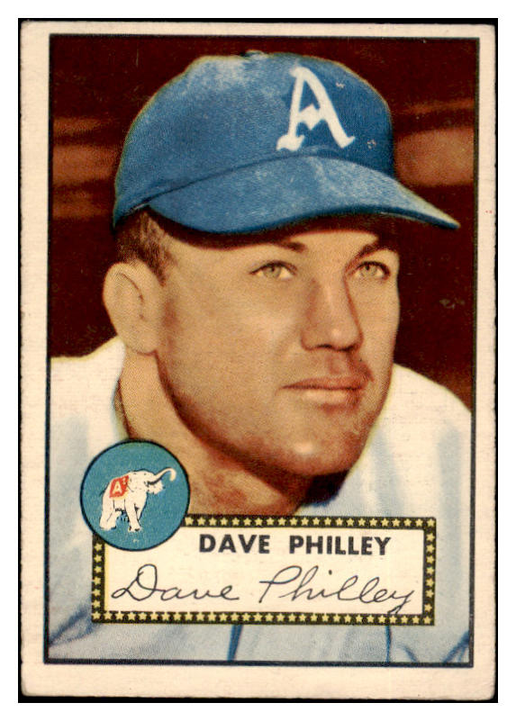 1952 Topps Baseball #226 Dave Philley A's VG-EX 489464