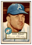 1952 Topps Baseball #226 Dave Philley A's VG-EX 489464