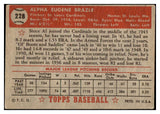 1952 Topps Baseball #228 Al Brazle Cardinals GD-VG 489465