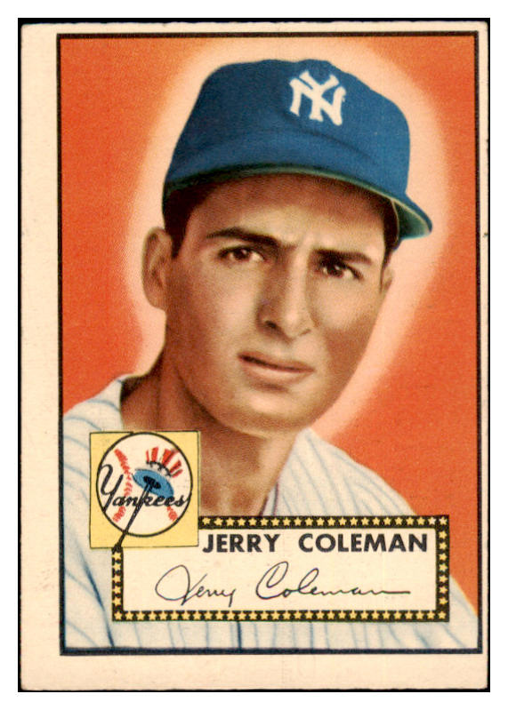 1952 Topps Baseball #237 Jerry Coleman Yankees VG-EX 489474