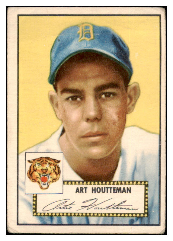 1952 Topps Baseball #238 Art Houtteman Tigers GD-VG 489475