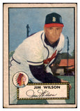 1952 Topps Baseball #276 Jim Wilson Braves VG 489489