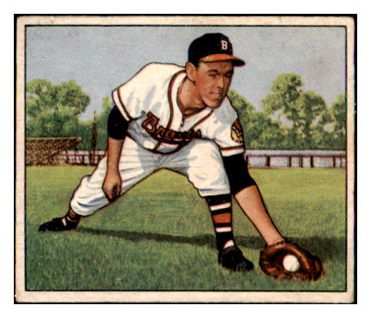 1950 Bowman Baseball #055 Buddy Kerr Braves VG-EX 489536