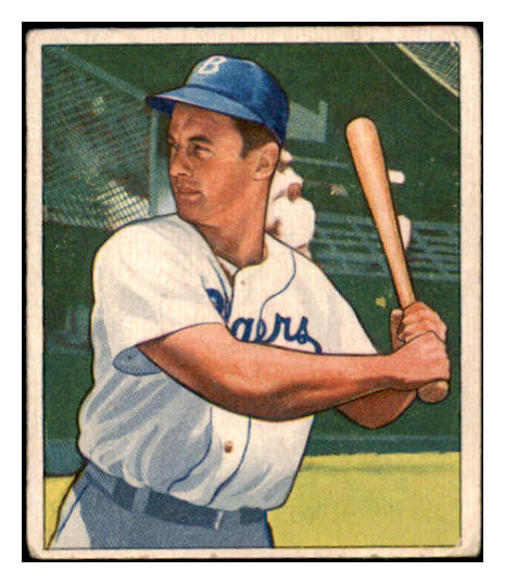 1950 Bowman Baseball #113 Gene Hermanski Dodgers VG-EX 489550