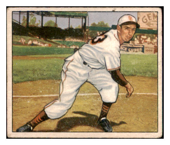 1950 Bowman Baseball #106 Cliff Fannin Browns VG-EX 489552