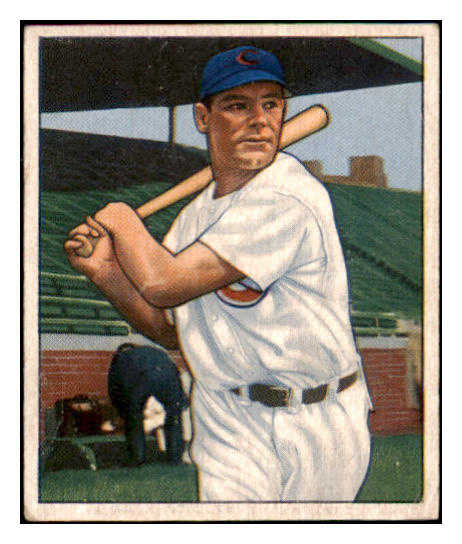 1950 Bowman Baseball #169 Hank Edwards Cubs VG-EX 489560