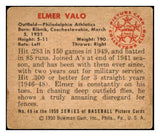 1950 Bowman Baseball #049 Elmer Valo A's VG-EX 489568