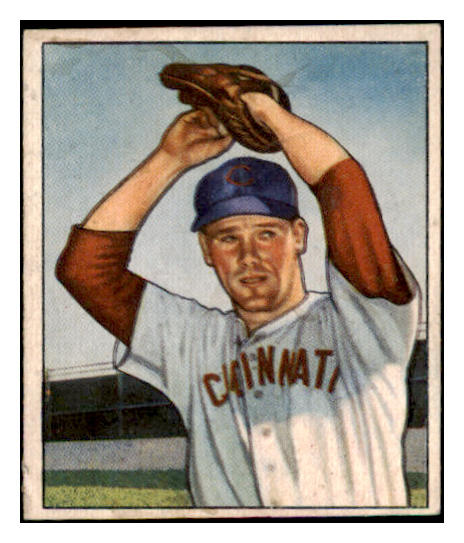 1950 Bowman Baseball #027 Herman Wehmeier Reds VG-EX 489575