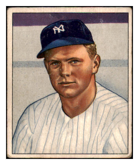 1950 Bowman Baseball #156 Fred Sanford Yankees VG-EX 489577