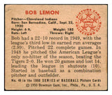 1950 Bowman Baseball #040 Bob Lemon Indians VG-EX 489593