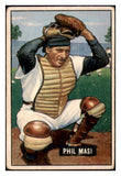 1951 Bowman Baseball #160 Phil Masi White Sox VG-EX 489615