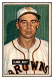 1951 Bowman Baseball #173 Hank Arft Browns VG-EX 489616