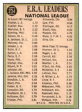 1967 Topps Baseball #234 N.L. ERA Leaders Sandy Koufax EX 489629