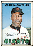 1967 Topps Baseball #480 Willie McCovey Giants VG 489633