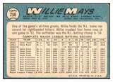 1965 Topps Baseball #250 Willie Mays Giants VG 489647