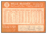 1964 Topps Baseball #350 Willie McCovey Giants VG 489652