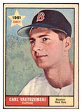 1961 Topps Baseball #287 Carl Yastrzemski Red Sox EX 489698