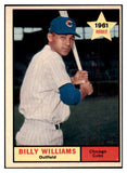 1961 Topps Baseball #141 Billy Williams Cubs EX 489707