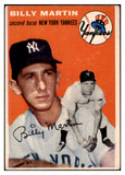 1954 Topps Baseball #013 Billy Martin Yankees VG-EX 489720