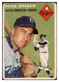 1954 Topps Baseball #032 Duke Snider Dodgers Fair 489721