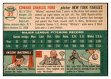 1954 Topps Baseball #037 Whitey Ford Yankees VG 489727