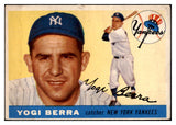 1955 Topps Baseball #198 Yogi Berra Yankees VG 489734