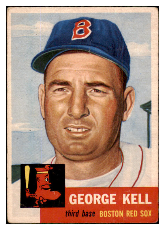 1953 Topps Baseball #138 George Kell Red Sox FR-GD 489765