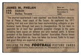 1952 Bowman Small Football #122 Jim Phelan Texans VG-EX 489842