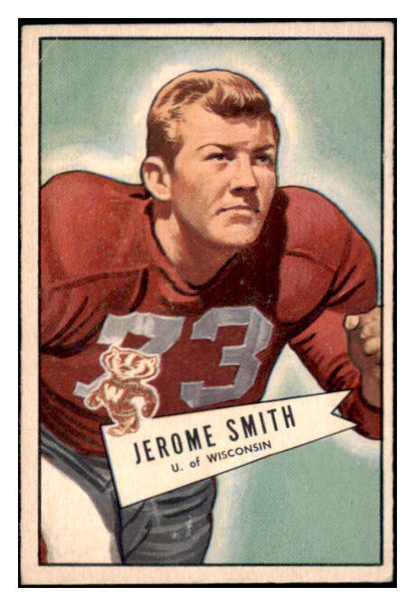 1952 Bowman Small Football #065 Jerome Smith 49ers VG-EX 489847