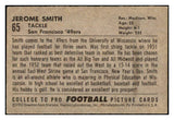 1952 Bowman Small Football #065 Jerome Smith 49ers VG-EX 489847