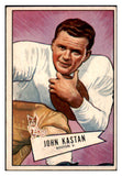 1952 Bowman Small Football #081 John Kastan Giants EX-MT 489851