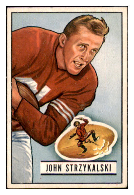 1951 Bowman Football #069 John Strzykalski 49ers EX-MT 489869