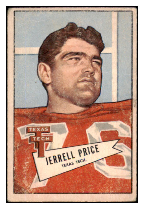 1952 Bowman Small Football #049 Jerrell Price Cardinals GD-VG 489871