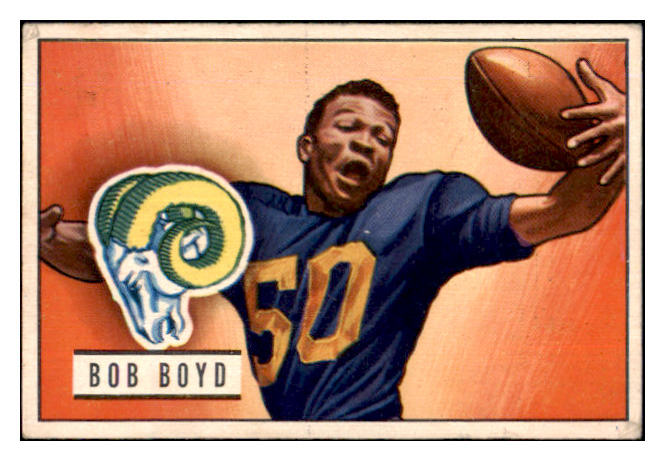 1951 Bowman Football #113 Bob Boyd Rams VG-EX 489885