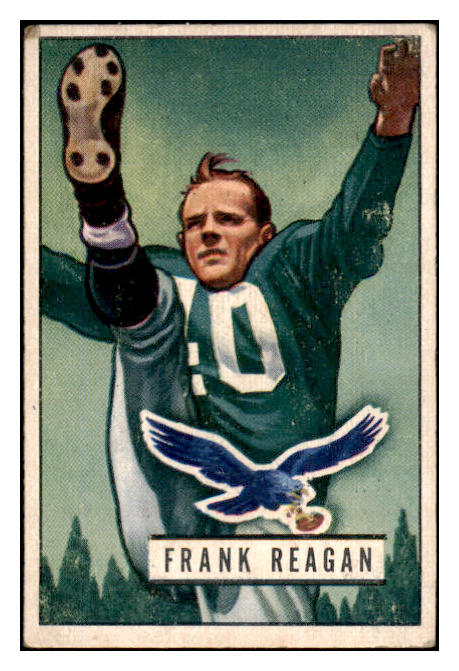 1951 Bowman Football #118 Frank Reagan Eagles VG-EX 489887