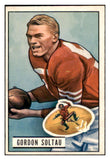 1951 Bowman Football #067 Gordon Soltau 49ers EX-MT 489901