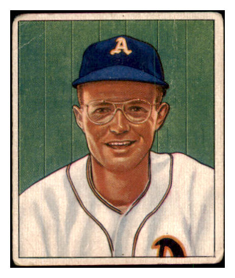 1950 Bowman Baseball #105 Bob Dillinger A's VG 489921