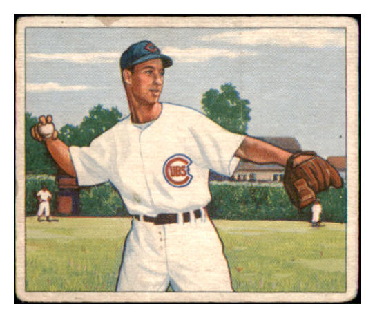 1950 Bowman Baseball #114 Wayne Terwilliger Cubs GD-VG 489923